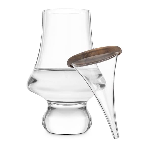 Final Touch Final Touch 6.5 oz Clear Glass/Silicone Whiskey Dropper Set LFG4121 - main